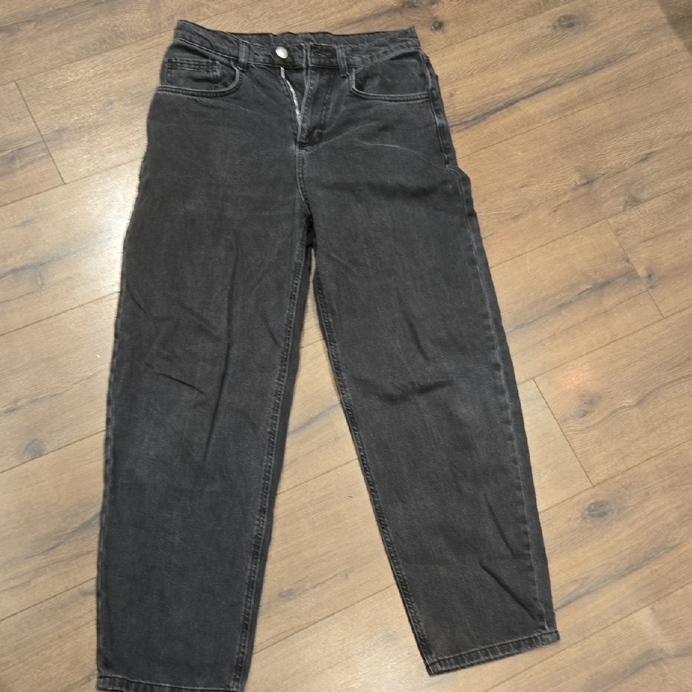 Men's Charcoal Relaxed Jeans